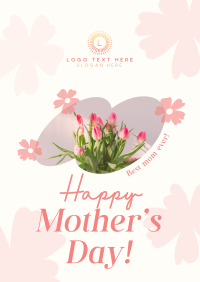 Floral Mothers Day Poster