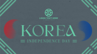 Korea Independence Day Animation