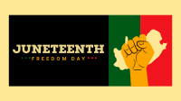 Juneteenth Freedom Celebration Animation