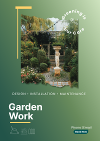 Garden Work Flyer