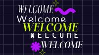 Futuristic Generic Welcome Facebook Event Cover Design