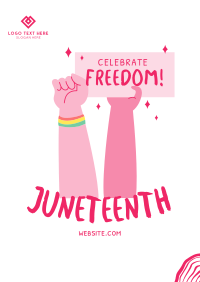 Juneteenth Signage Flyer