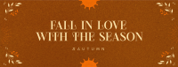 Autumn Season Love Facebook Cover Image Preview