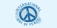 Peace Day Bliss Twitter Post