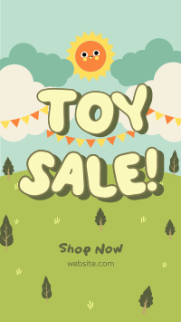 Cute Toy Sale Facebook Story