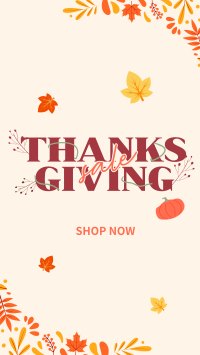 Thanksgiving Autumn Sale YouTube Short