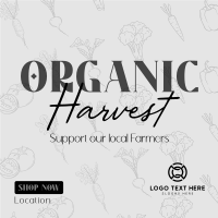 Organic Harvest Instagram Post