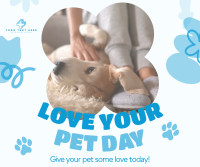 Pet Loving Day Facebook Post
