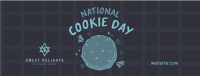 Cute Cookie Day Facebook Cover Image Preview