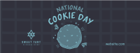 Cute Cookie Day Facebook Cover Image Preview