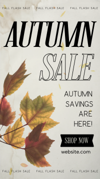 Autumn Saving Sale YouTube Short