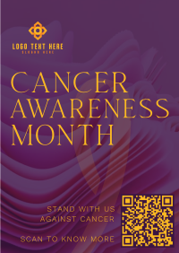 Cancer Awareness Month Poster