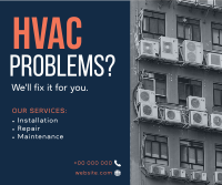 Serving You Excellent HVAC Service Facebook Post