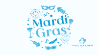 Mardi Gras Festival Facebook Event Cover