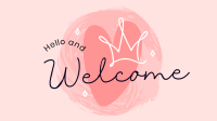 Heart Welcome Greeting Video