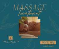 Body Massage Service Facebook Post