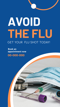 Get Your Flu Shot Instagram Story