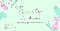 Beauty Salon Services Facebook Ad