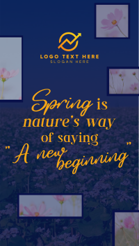 Spring Quote Facebook Story