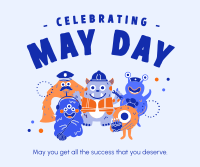 Celebrate May Day Facebook Post