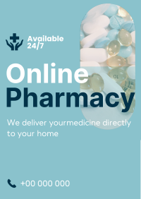 Modern Online Pharmacy Flyer