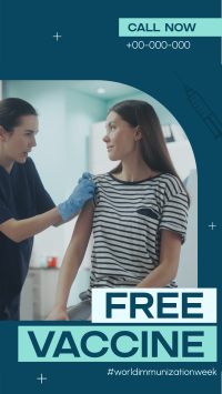 Free Vaccine Week Instagram Story