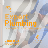 Doing Clean Plumbing Works Instagram Post Image Preview