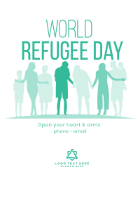 World Refugee Day Poster example 2