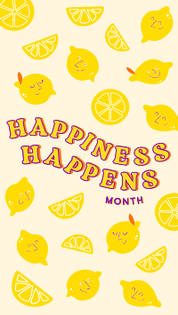 Happy Lemons Facebook Story