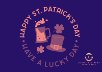 St. Patrick's Fest Postcard Design