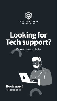 Tech Support Instagram Story