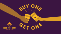 Buy One Get One Coffee Facebook Event Cover