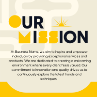 Our Mission Statement Instagram Post