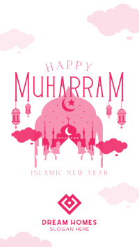 Peaceful and Happy Muharram Instagram Story