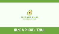 Fresh Avocado Business Card