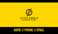 Electrical Letter S Business Card