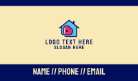 Stay At Home Heart Business Card