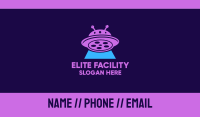 Sci-fi UFO Alien Film  Business Card Image Preview