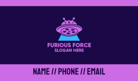 Sci-fi UFO Alien Film  Business Card Image Preview