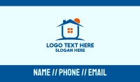 Sunrise House Roof Business Card Design