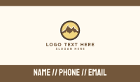 Nature Park Mountain  Business Card