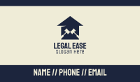 Legal Gavel Courthouse Business Card Image Preview