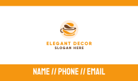 Abstract Coffee Pastry Business Card Image Preview