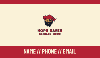 Cute Pirate Head Business Card