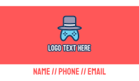 Gaming Hat Business Card