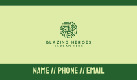 Minimalist Pine Forest  Business Card Image Preview