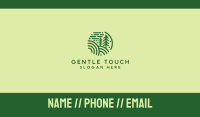 Minimalist Pine Forest  Business Card Image Preview