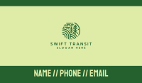 Minimalist Pine Forest  Business Card Image Preview