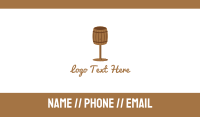 Cellar Door Business Card example 4