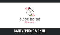 Sushi Business Card example 3